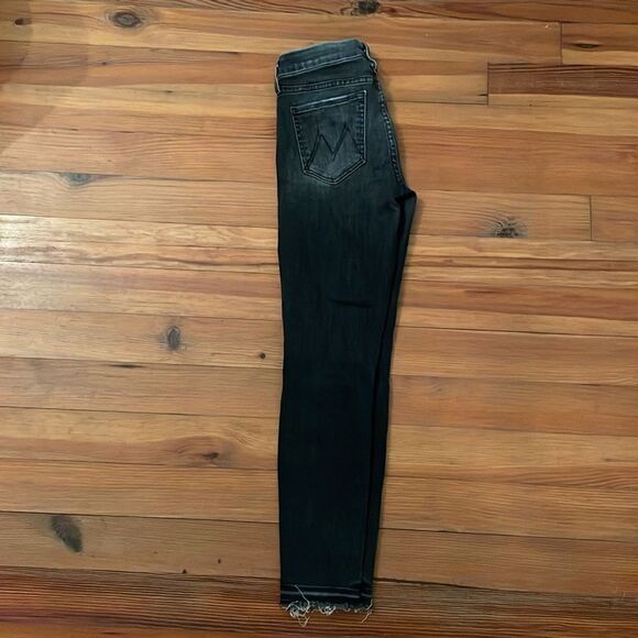 Mother Denim Undone Hem Looker Ankle Distressed Jeans Womens Size 26 - Picture 7 of 12